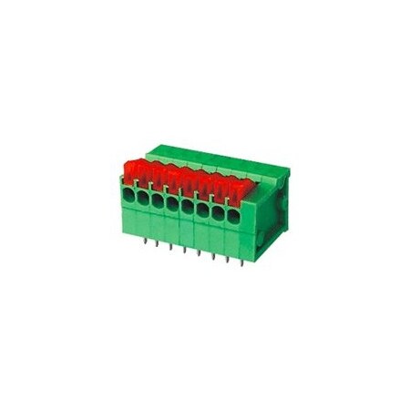 Molex Fixed Terminal Blocks Spring Terminal Block 2C-Green 397000002